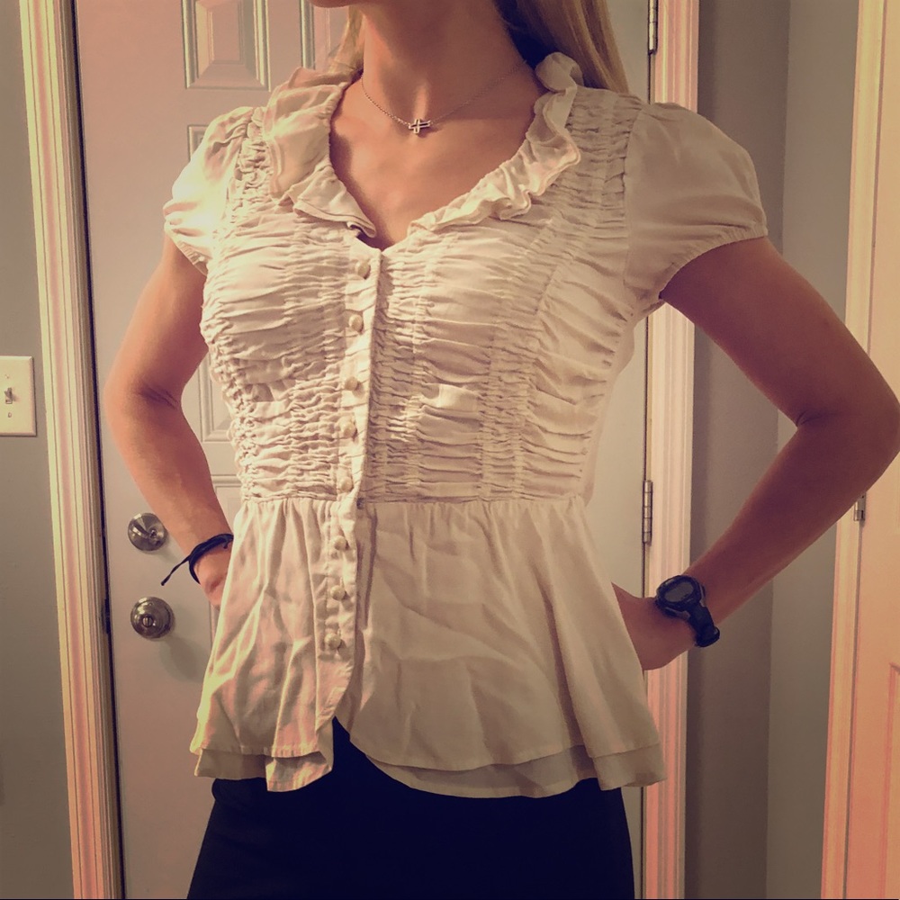 Adorable Anthropologie Blouse